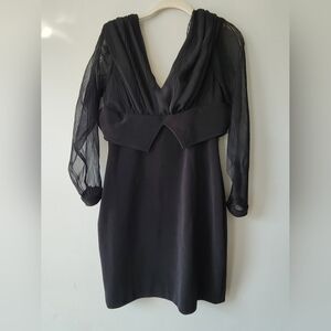 Vintage Susan roselli for vijak cocktail dress black
